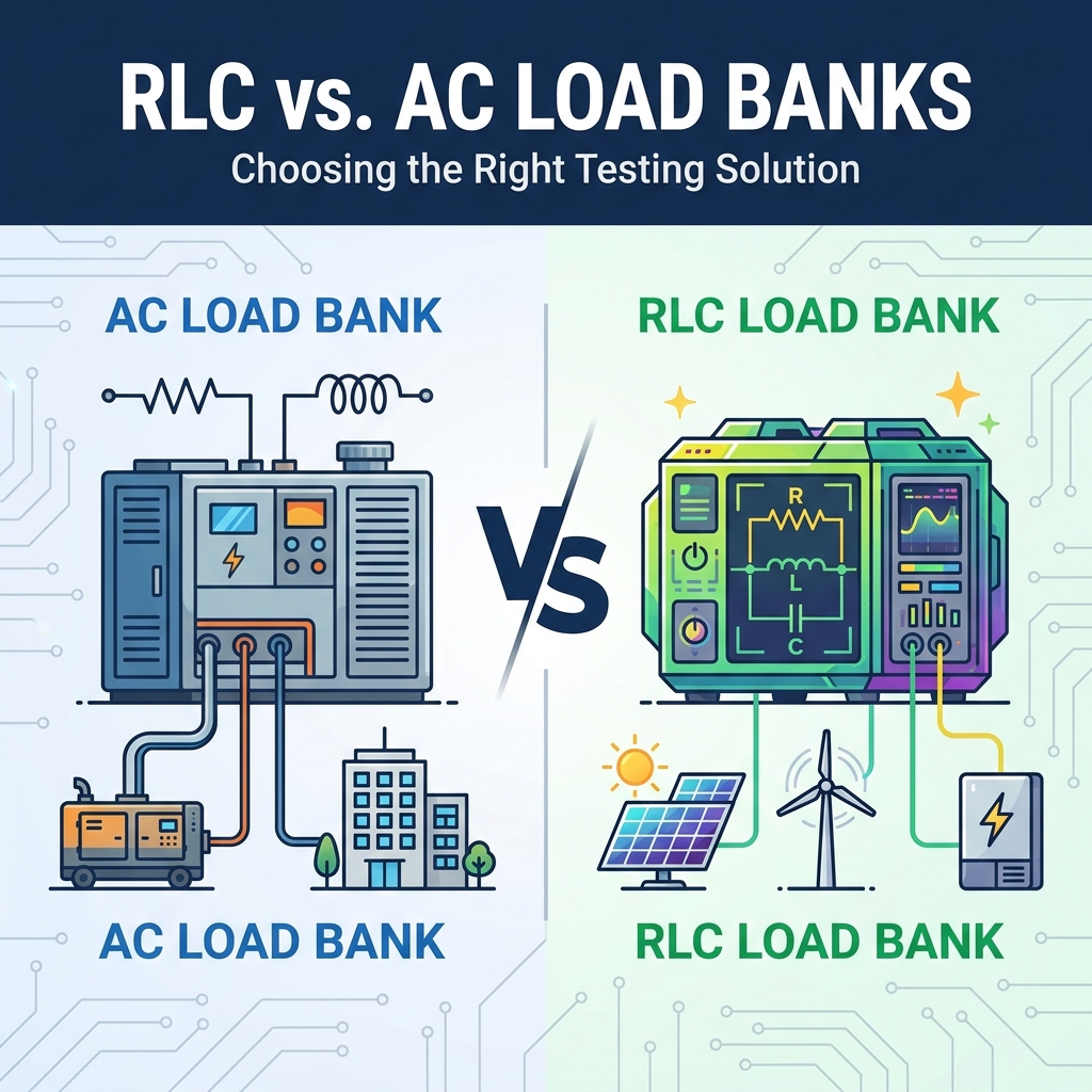 RLC ロード バンクと AC ロード バンク: どちらを選択する必要がありますか?